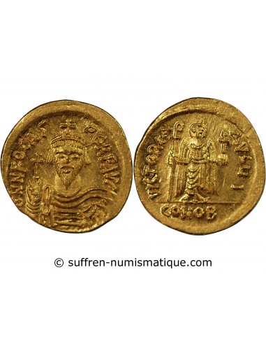 PHOCAS - SOLIDUS OR 607 / 610 CONSTANTINOPLE
