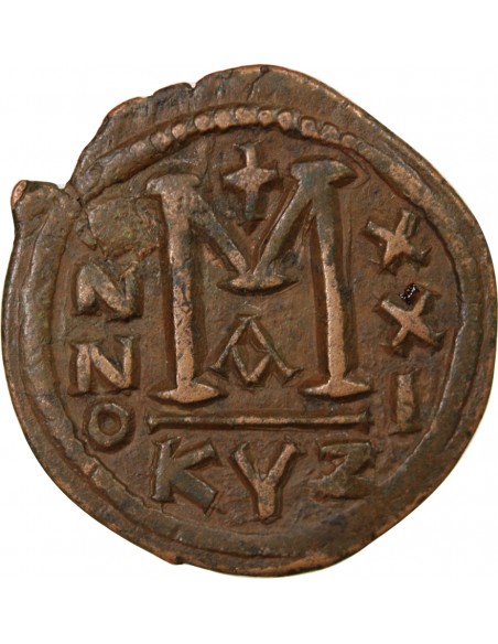 JUSTINIEN Ier - FOLLIS 527 / 565 CYZIQUE