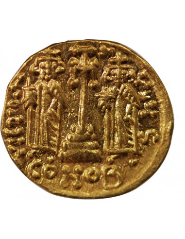 CONSTANTIN IV POGONATUS - SOLIDUS OR 668 / 673 CONSTANTINOPLE