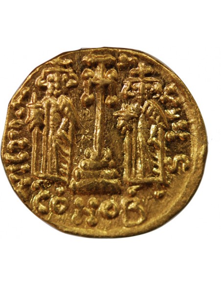 CONSTANTIN IV POGONATUS - SOLIDUS OR 668 / 673 CONSTANTINOPLE