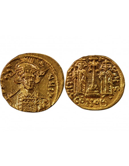 CONSTANTIN IV POGONATUS - SOLIDUS OR 668 / 673 CONSTANTINOPLE