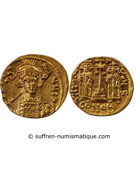 CONSTANTIN IV POGONATUS - SOLIDUS OR 668 / 673 CONSTANTINOPLE