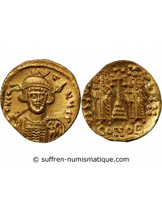 CONSTANTIN IV POGONATUS - SOLIDUS OR 674 / 681 CONSTANTINOPLE