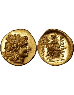 ROYAUME DU PONT, MITHRIDATE VI - STATERE OR 88 / 86 AV JC 2