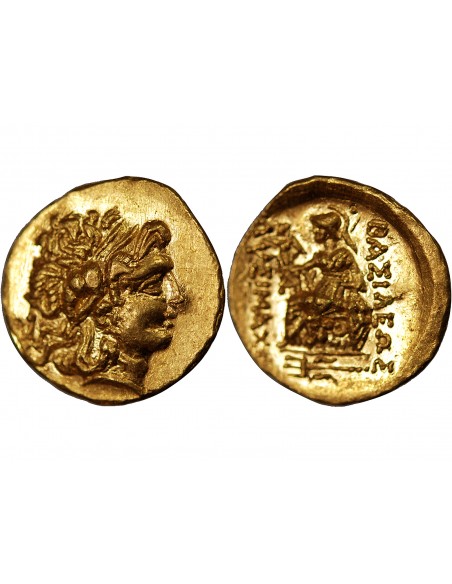 ROYAUME DU PONT, MITHRIDATE VI - STATERE OR 88 / 86 AV JC