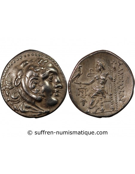 ALEXANDRE III LE GRAND ET SUCCESSEURS - DRACHME ARGENT 290 / 275 AV JC CHIOS