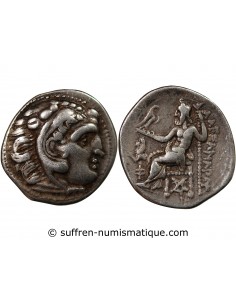 ALEXANDRE III LE GRAND ET SUCCESSEURS - DRACHME ARGENT 336 / 323 AV JC COLOPHON