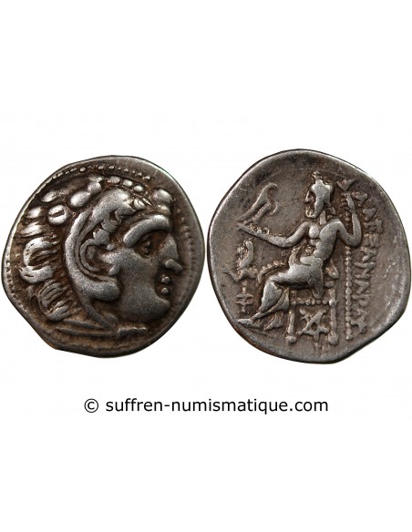 ALEXANDRE III LE GRAND ET SUCCESSEURS - DRACHME ARGENT 336 / 323 AV JC COLOPHON