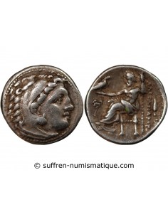 ALEXANDRE III LE GRAND ET SUCCESSEURS - DRACHME ARGENT 336 / 323 AV JC COLOPHON