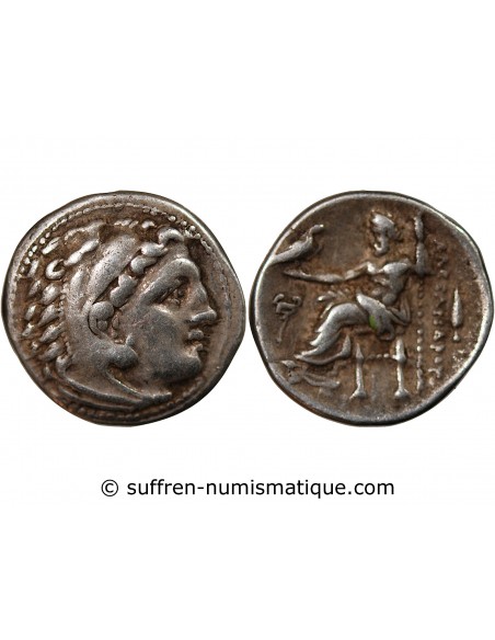 ALEXANDRE III LE GRAND ET SUCCESSEURS - DRACHME ARGENT 336 / 323 AV JC COLOPHON
