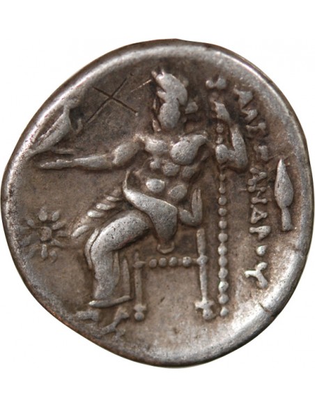 ALEXANDRE III LE GRAND ET SUCCESSEURS - DRACHME ARGENT 336 / 323 AV JC COLOPHON