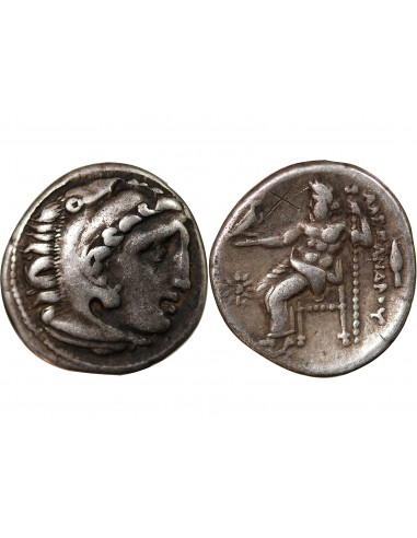 ALEXANDRE III LE GRAND ET SUCCESSEURS - DRACHME ARGENT 336 / 323 AV JC COLOPHON