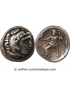 ALEXANDRE III LE GRAND ET SUCCESSEURS - DRACHME ARGENT 336 / 323 AV JC COLOPHON