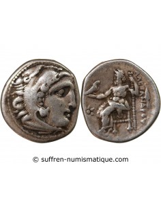 ALEXANDRE III LE GRAND ET SUCCESSEURS - DRACHME ARGENT 336 / 323 AV JC COLOPHON