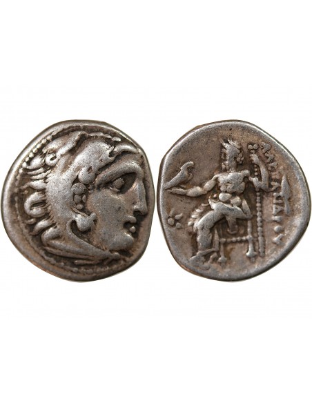 ALEXANDRE III LE GRAND ET SUCCESSEURS - DRACHME ARGENT 336 / 323 AV JC COLOPHON