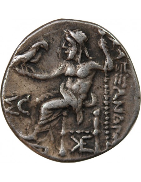 ALEXANDRE III LE GRAND ET SUCCESSEURS - DRACHME ARGENT 319 / 310 AV JC COLOPHON