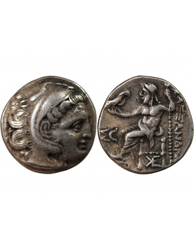 ALEXANDRE III LE GRAND ET SUCCESSEURS - DRACHME ARGENT 319 / 310 AV JC COLOPHON