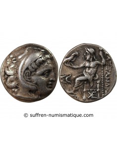 ALEXANDRE III LE GRAND ET SUCCESSEURS - DRACHME ARGENT 319 / 310 AV JC COLOPHON