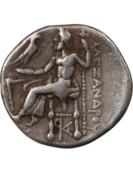 ALEXANDRE III LE GRAND ET SUCCESSEURS - DRACHME ARGENT 320 / 301 AV JC COLOPHON