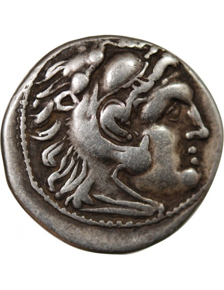 ALEXANDRE III LE GRAND ET SUCCESSEURS - DRACHME ARGENT 336 / 323 AV JC LAMPSAQUE