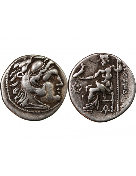 ALEXANDRE III LE GRAND ET SUCCESSEURS - DRACHME ARGENT 336 / 323 AV JC LAMPSAQUE