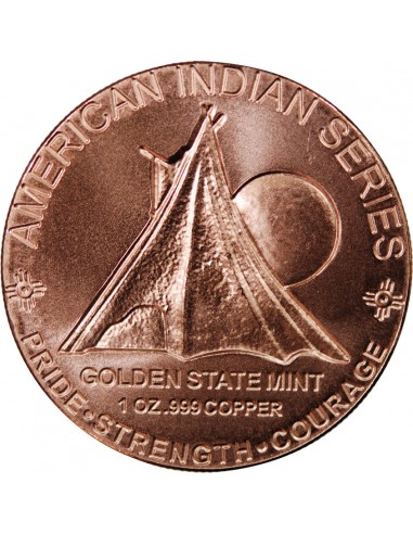 USA, SENTIER DE L'OREGON - 1 ONCE CUIVRE