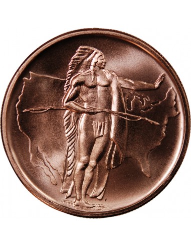 USA, SENTIER DE L'OREGON - 1 ONCE CUIVRE