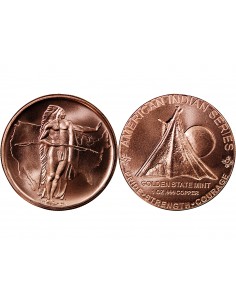 USA, SENTIER DE L'OREGON - 1 ONCE CUIVRE 2