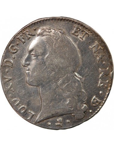 LOUIS XV - ECU AUX BRANCHES D'OLIVIER 1768 PAU