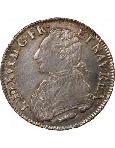 LOUIS XVI - ÉCU ARGENT AUX BRANCHES D'OLIVIER 1788 Q PERPIGNAN