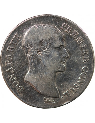BONAPARTE Ier CONSUL﻿ - 5 FRANCS ARGENT AN 12 A PARIS