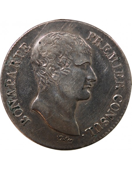 BONAPARTE Ier CONSUL﻿ - 5 FRANCS ARGENT AN 12 T NANTES
