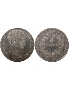 NAPOLEON Ier - 5 FRANCS AN 13 A PARIS "calendrier révolutionnaire" 2