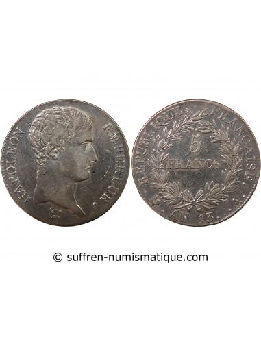 NAPOLEON Ier - 5 FRANCS AN 13 A PARIS "calendrier révolutionnaire"