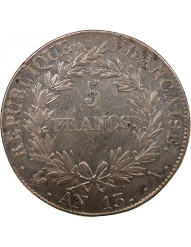 NAPOLEON Ier - 5 FRANCS AN 13 A PARIS "calendrier révolutionnaire"
