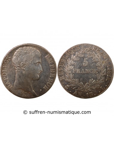 NAPOLEON Ier - 5 FRANCS AN 13 L BAYONNE "calendrier révolutionnaire"﻿﻿