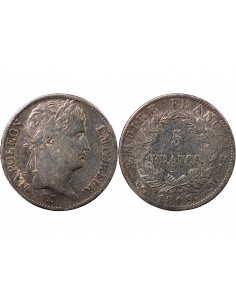 NAPOLEON Ier - 5 FRANCS 1809 L BAYONNE 2