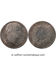 NAPOLEON Ier - 5 FRANCS 1809 L BAYONNE