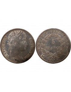 NAPOLEON Ier - 5 FRANCS 1811 A PARIS 2