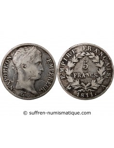 NAPOLEON Ier - 5 FRANCS 1811 A PARIS