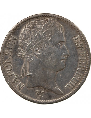 NAPOLEON Ier - 5 FRANCS 1813 H LA ROCHELLE