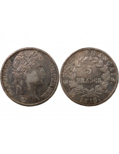 NAPOLEON Ier - 5 FRANCS 1813 K BORDEAUX 2