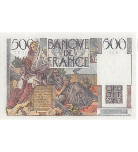 500 FRANCS CHATEAUBRIANT 06.09.1945