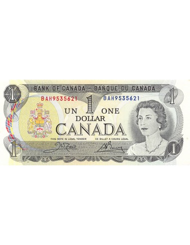CANADA, ELISABETH II - 1 DOLLAR 1973