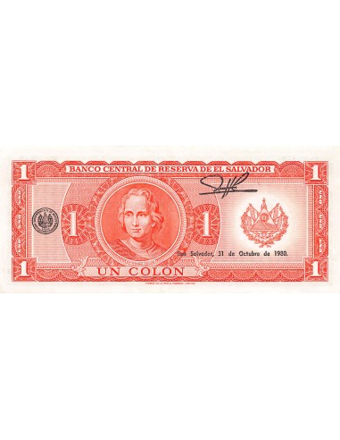 SALVADOR, CHRISTOPHE COLOMB - 1 COLON 1980
