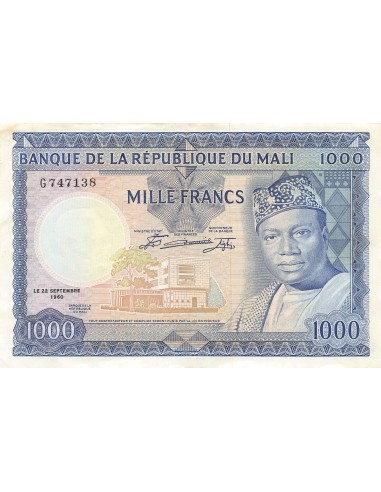 MALI - 1000 FRANCS 1960
