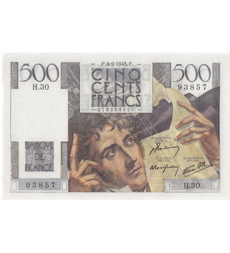 500 FRANCS CHATEAUBRIANT 06.09.1945