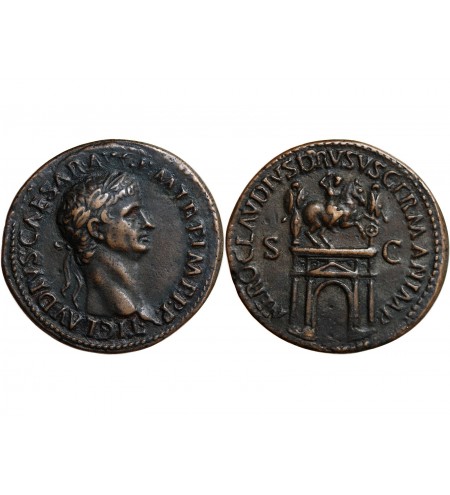 Cladius - Padouan Sesterce en Bronze