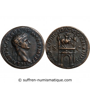 Cladius - Padouan Sesterce en Bronze