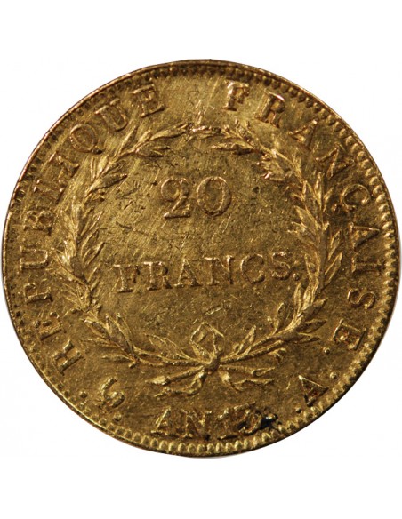 NAPOLEON Ier﻿ - 20 FRANCS OR AN 13 A PARIS﻿﻿﻿ "Calendrier révolutionnaire"